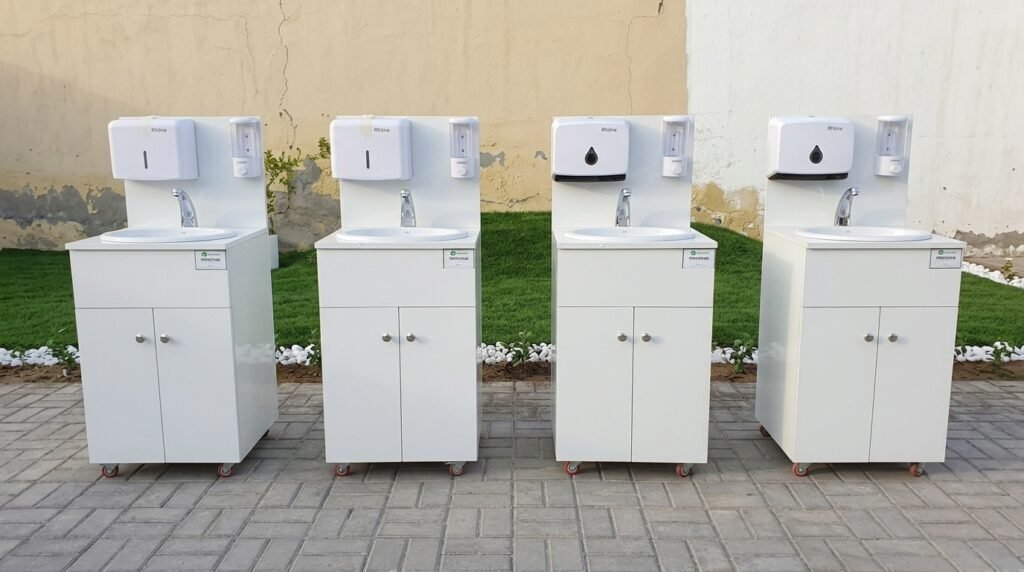 MDF Handwash Stations